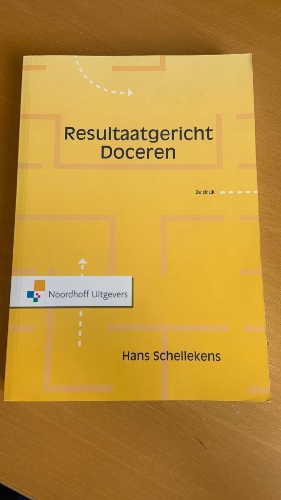 Hans Schellekens - Resultaatgericht doceren, Boeken, Ophalen of Verzenden, Beta, HBO