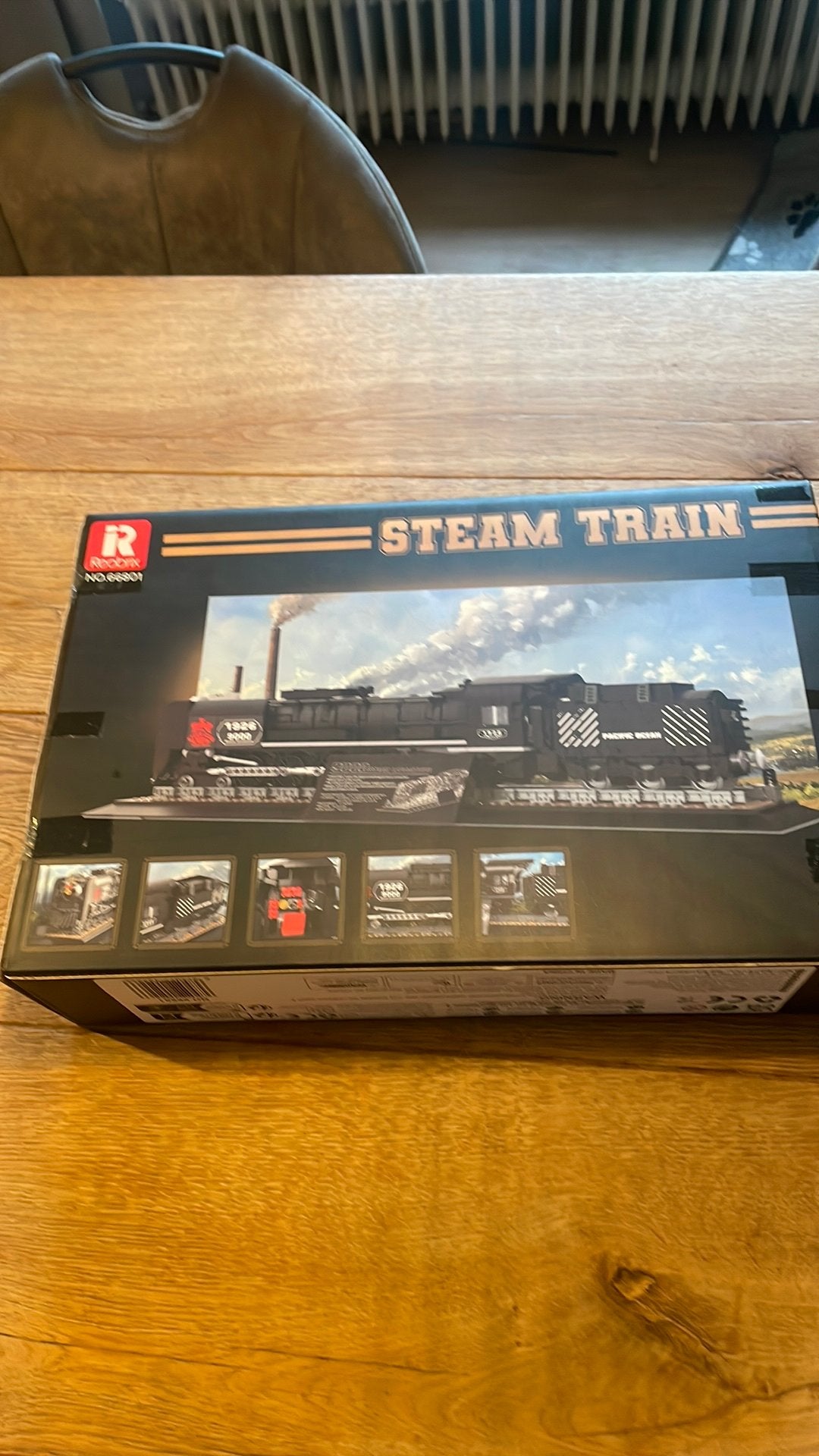 Stoomtrein van reobrix, Ophalen of Verzenden, Nieuw, Compleet