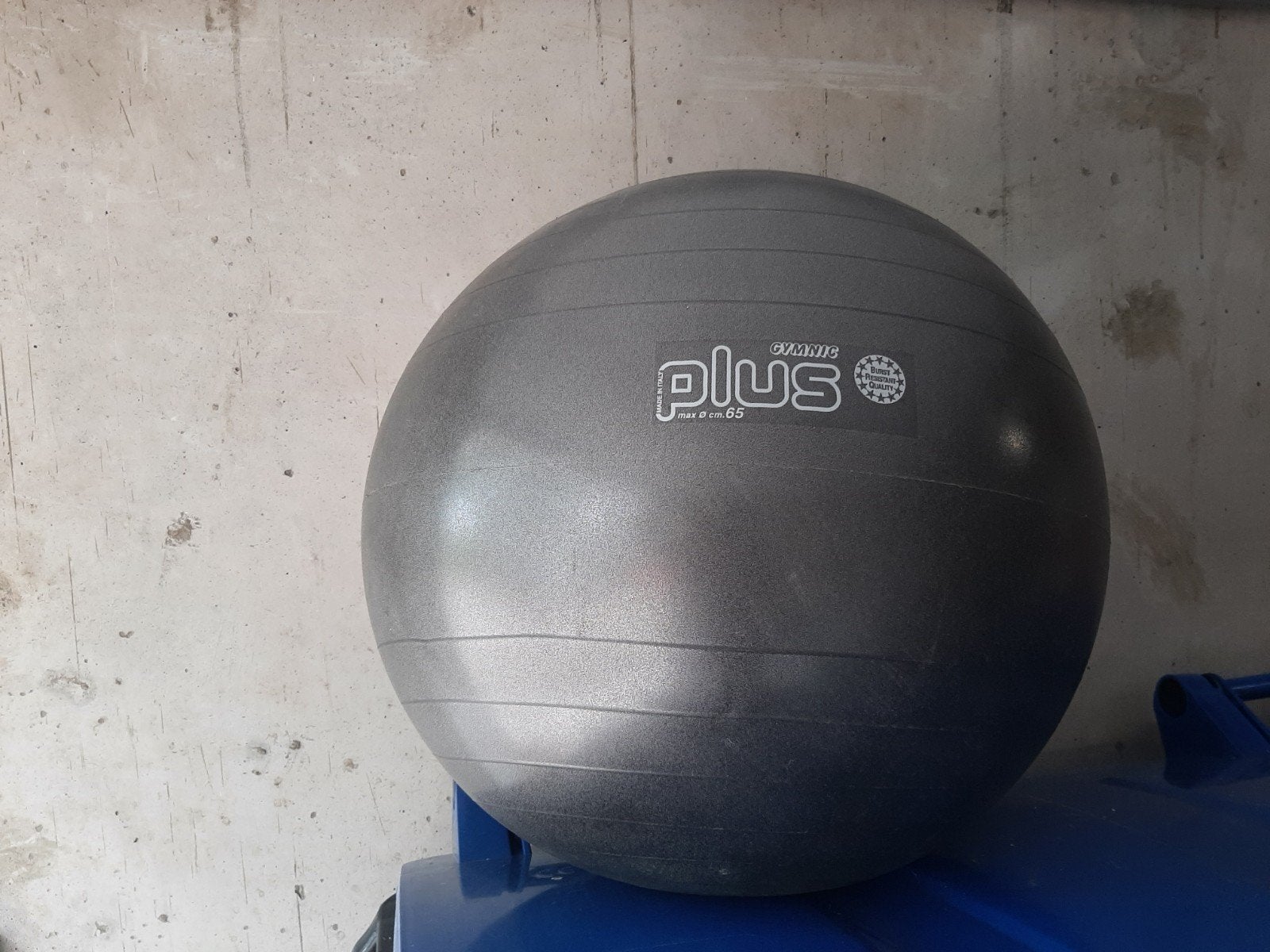 Fitnessbal / Gymbal - Plus Dynamic 65 cm, Ophalen, Gebruikt, Buik, Fitnessbal
