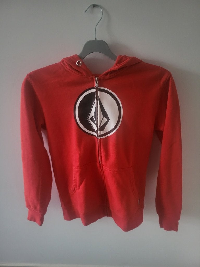Zgan vest van Volcom, maat L/12 years, Verzenden, Jongen of Meisje, Trui of Vest, Zo goed als nieuw