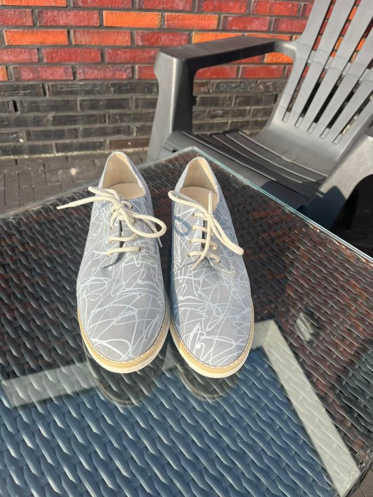 Dames schoenen blauw maat 40, Ophalen of Verzenden, Zo goed als nieuw, Blauw