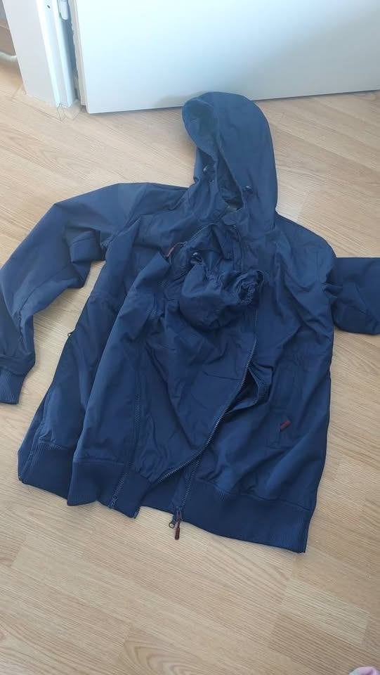 Zwangerschapsjas/moeder-kind jas, Ophalen, Gedragen, Maat 42/44 (L), Blauw