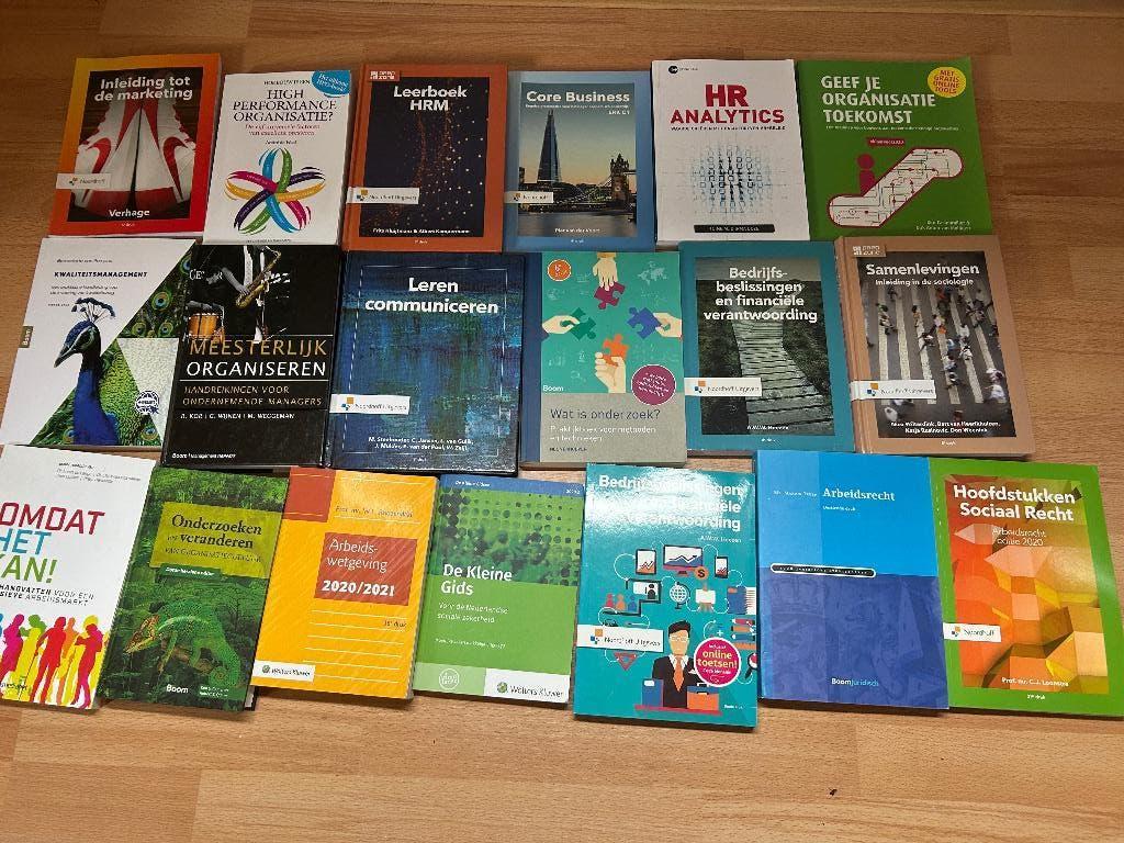 Studie boeken HBO/WO HRM/Bedrijfskunde of Management, Boeken, Ophalen, Beta, Zo goed als nieuw, HBO