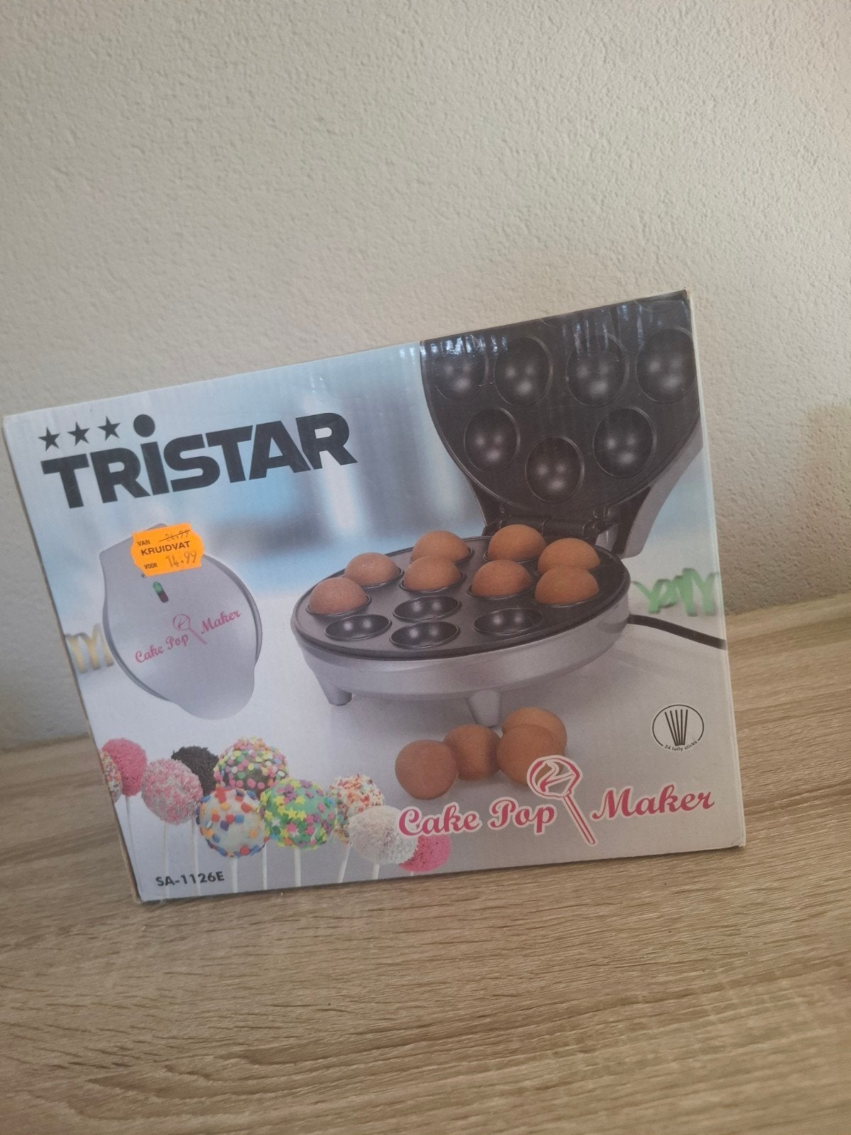 Tristar Cake Pop Maker  -  in doos, Ophalen of Verzenden, Cupcakes, Bakvorm