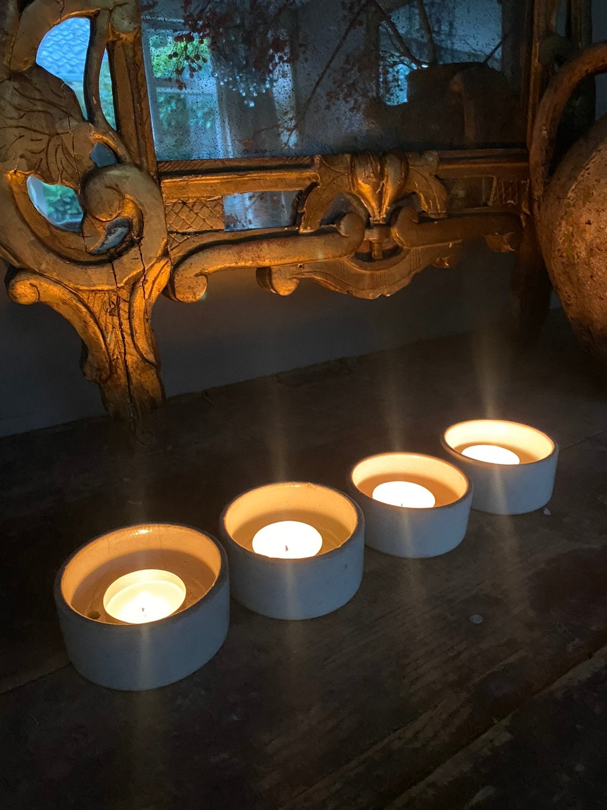 4 antiek aardewerk kaas mallen, Ophalen of Verzenden