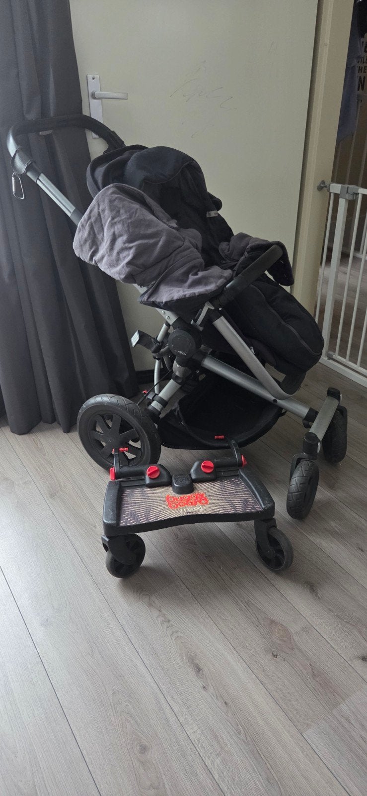 Quinny buzz xtra met meerijdplankje, Kinderen en Baby's, Ophalen, Gebruikt, Kinderwagen, Overige merken
