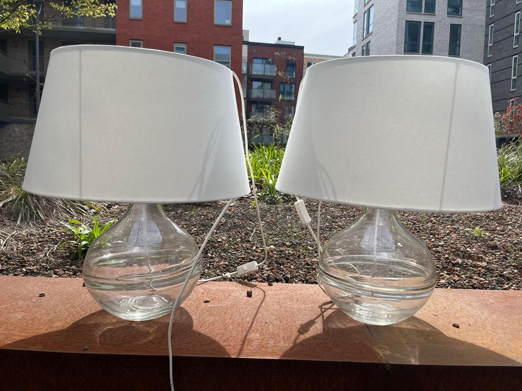 Zara Home lampen, Huis en Inrichting, Ophalen, Gebruikt, Glas, Minder dan 50 cm