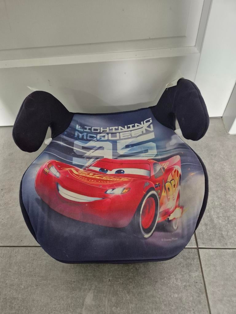 Cars Lightning McQueen zitje stoelverhoger, Ophalen of Verzenden, Gebruikt