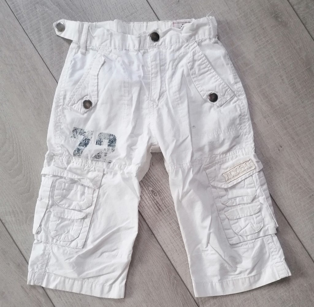 stoere witte broek maat 122, Ophalen of Verzenden, Zo goed als nieuw, Meisje, Broek