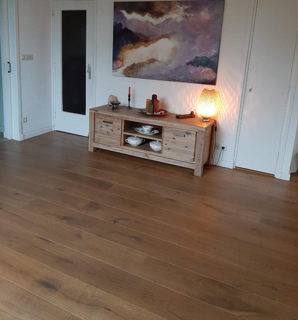 Grote partij eiken lamelparket 26 cm rustiek 150 m2, Parket, 75 m² of meer, Nieuw, Ophalen of Verzenden