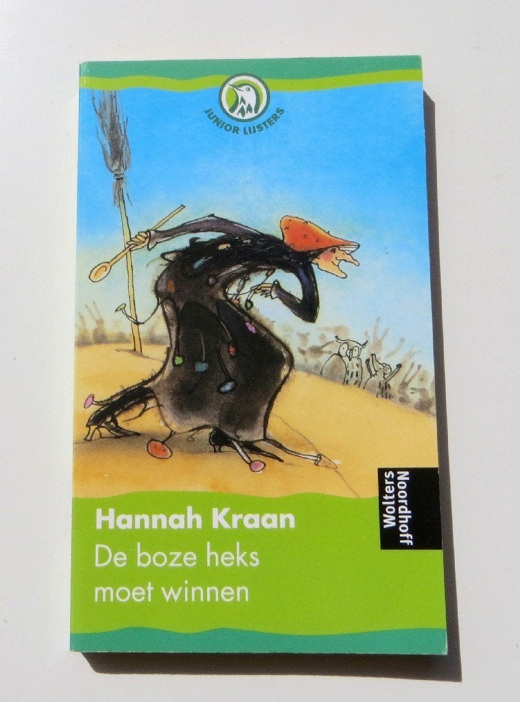 Fantasie M5552: H. Kraan - De boze heks moet winnen 4-11 jr., Ophalen of Verzenden, Zo goed als nieuw, Hanna Kraan, Fictie algemeen