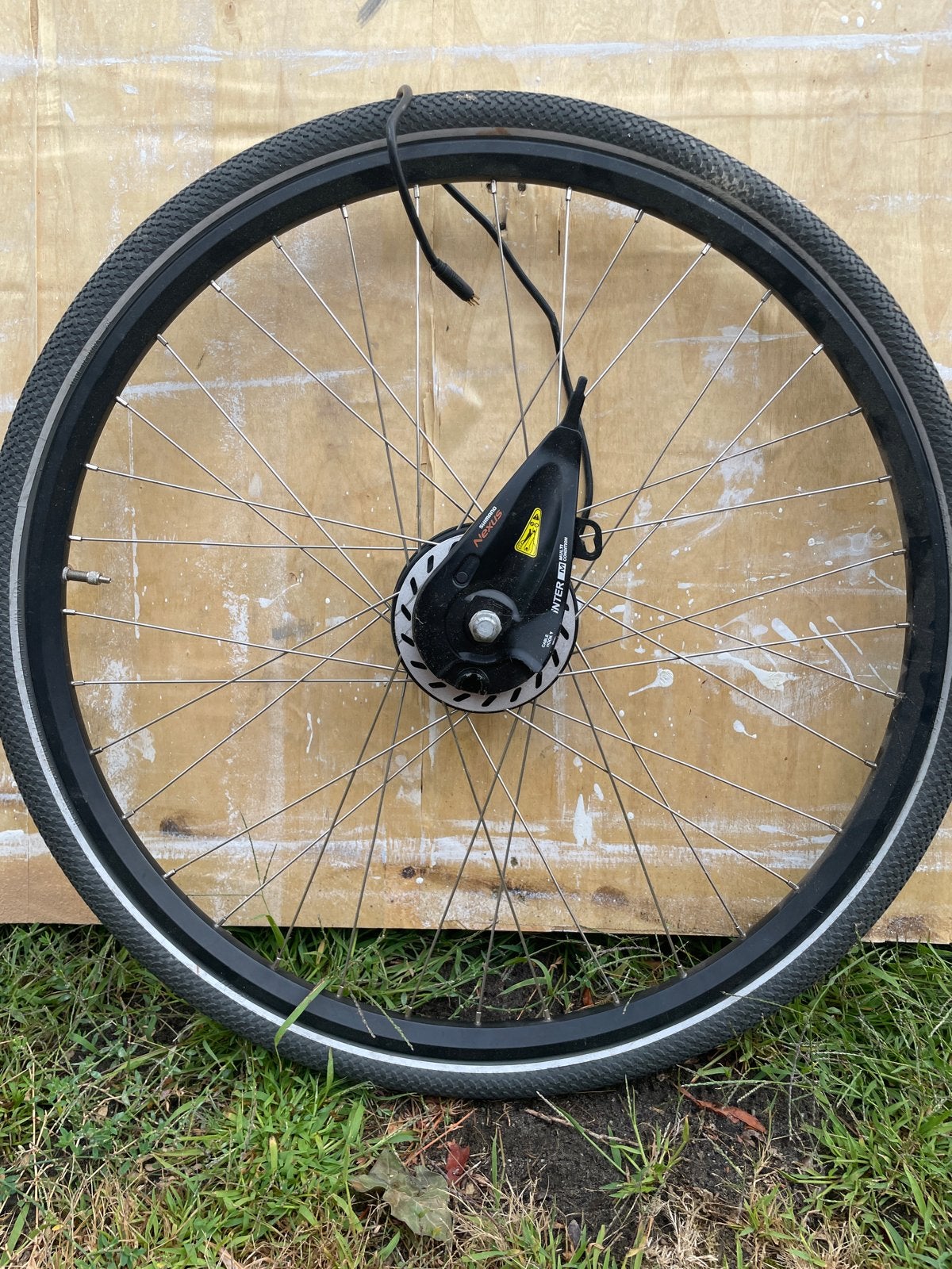 Voorwiel met motor voor elektrische fiets (Cortina), Ophalen, Gebruikt, Elektrische fiets, Wiel