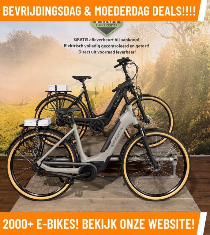 Sparta C-Grid Elektrische fietsen met BOSCH BES 3 motor!, Sparta, Nieuw, 59 cm of meer, 50 km per accu of meer