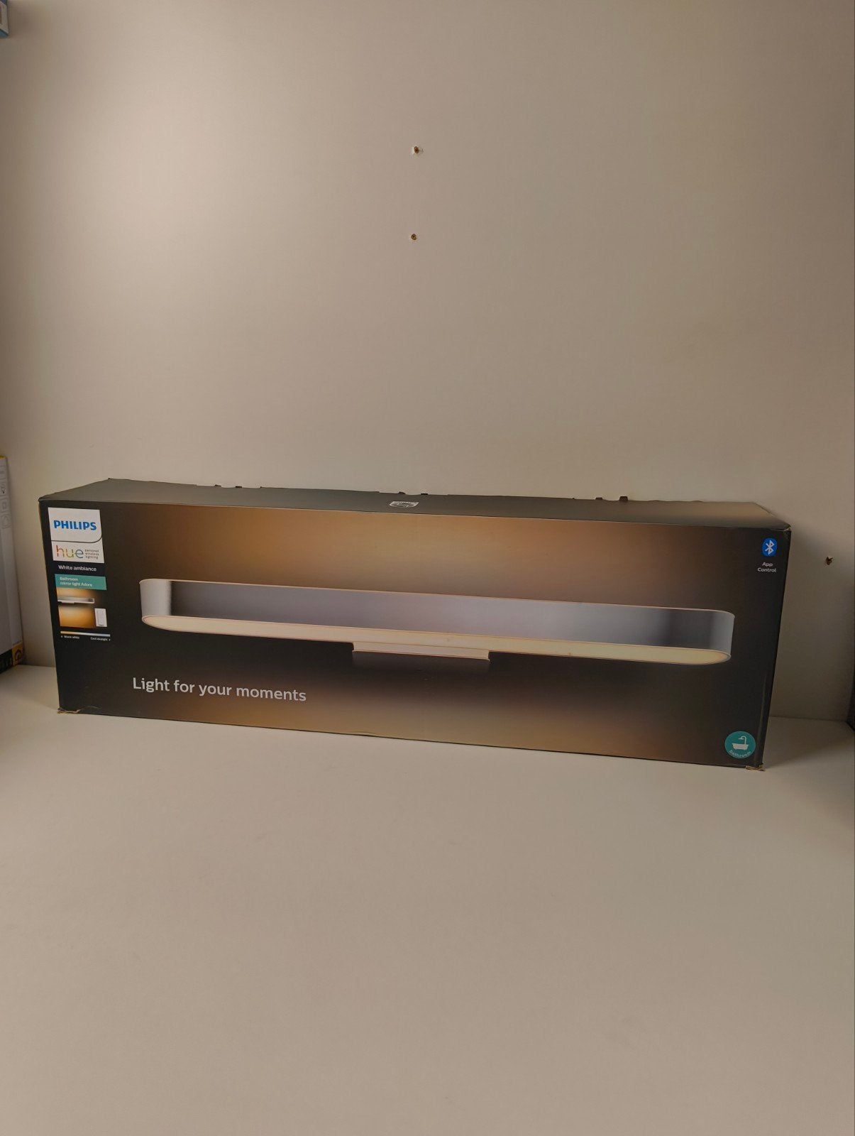 Philips Hue Adore Badkamer Spiegelverlichting Chroom, Ophalen of Verzenden, Philips Hue, Zilver, Metaal