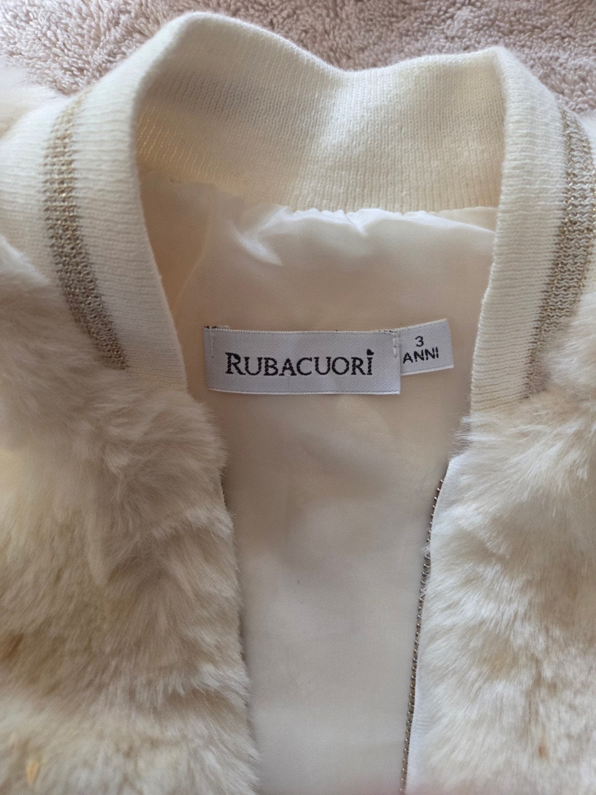 Rubacuori (bont) bodywarmer mt 98/104, Kinderen en Baby's, Meisje, Ophalen of Verzenden, Zo goed als nieuw, Rubacuori