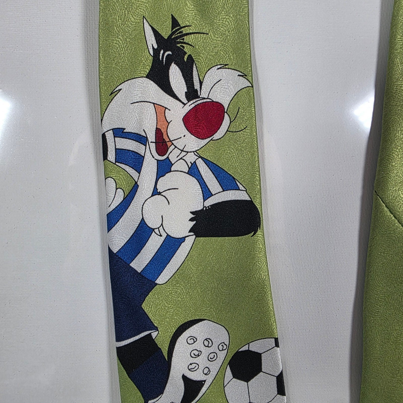 vintage Sylvester voetbal, looney Tunes, warner bros, Verzamelen, Ophalen of Verzenden, Looney Tunes, Zo goed als nieuw, Kleding