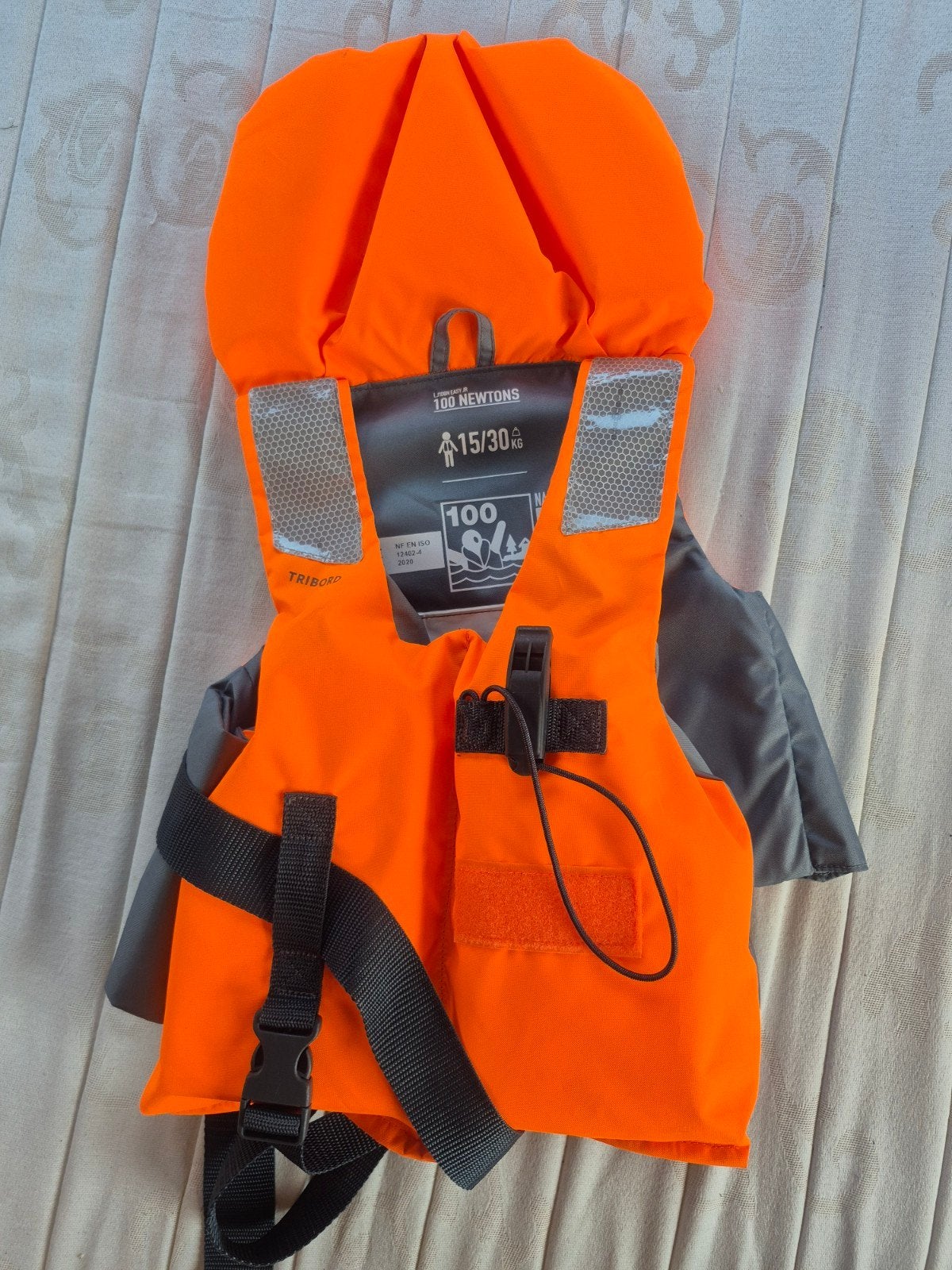 reddingsvest 15 tot 30 kg, Ophalen, Kind, Zo goed als nieuw, Decathlon