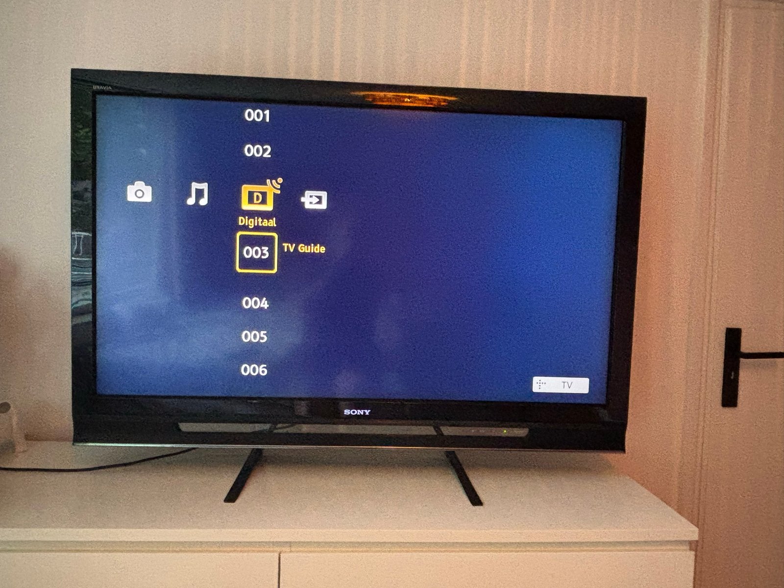 Sony Bravia TV met afstandsbediening, Audio, Tv en Foto, Televisies, Ophalen, LED, 50 Hz, Zo goed als nieuw
