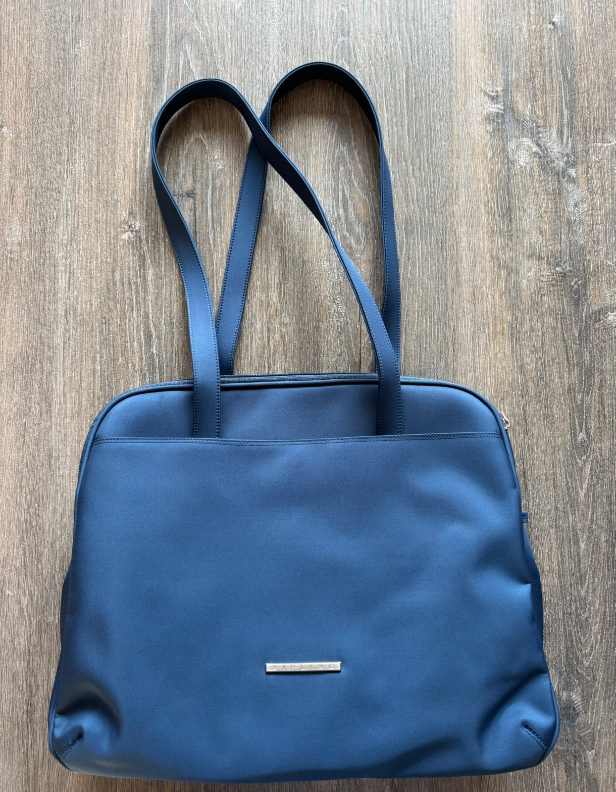 Nieuw: blauwe KIPLING laptop A4 schoudertas, Sieraden, Tassen en Uiterlijk, Ophalen of Verzenden, Nieuw, Blauw, Kipling