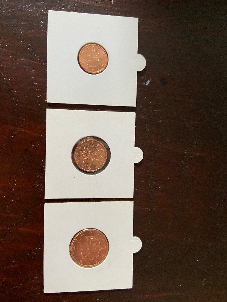 San Marino 2006 1-2-5 cent mint,in originele verpakking., Postzegels en Munten, Munten | Europa | Euromunten, Ophalen of Verzenden