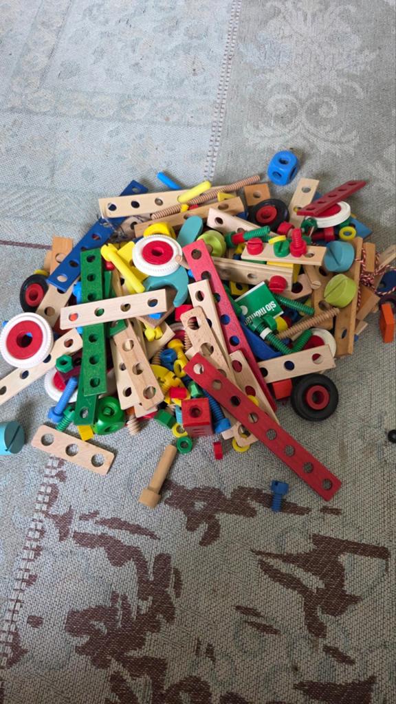 Grote partij constructie speelgoed, Kinderen en Baby's, Speelgoed | Bouwstenen, Ophalen, Gebruikt, Overige merken