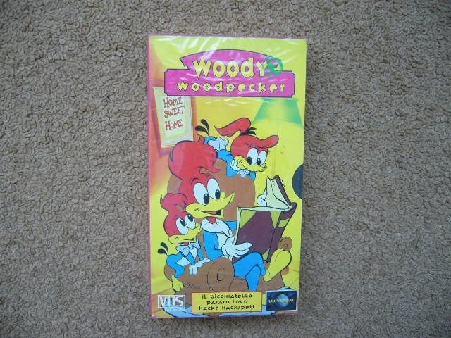 Woody Woodpecker op nog gesealde VHS band, Ophalen of Verzenden, Nieuw