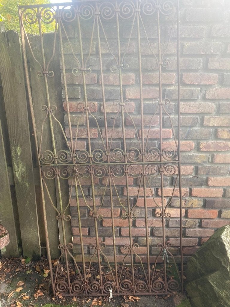 ijzeren sier hekwerk, Ophalen, Gebruikt, IJzer, Sierhekwerk
