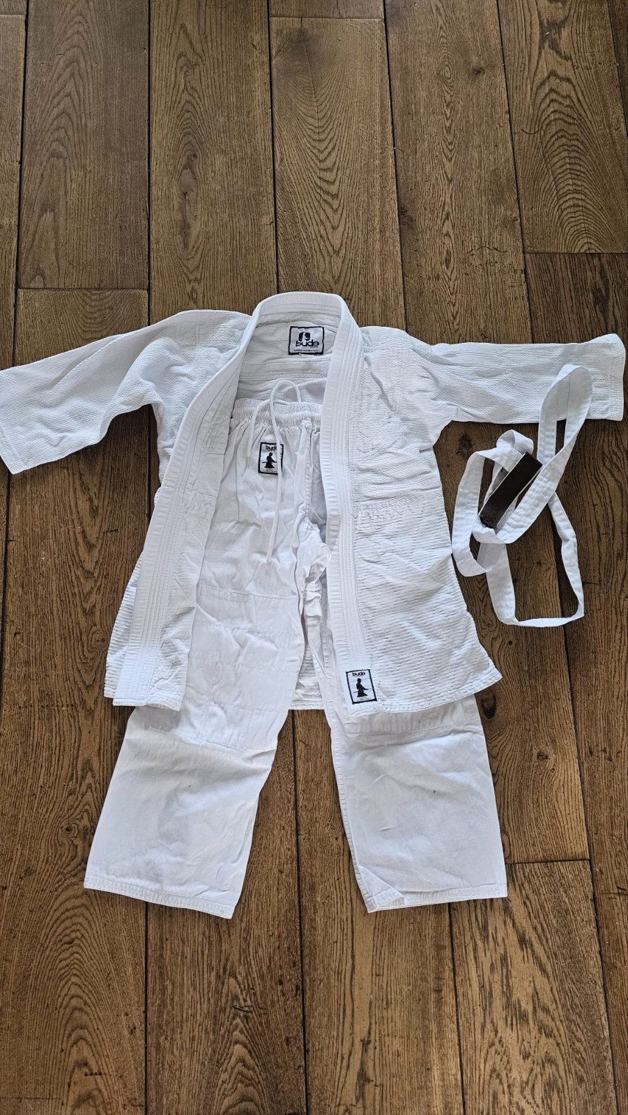 Judopak Budo kind maat 130, Sport en Fitness, Vechtsporten en Zelfverdediging, Ophalen of Verzenden