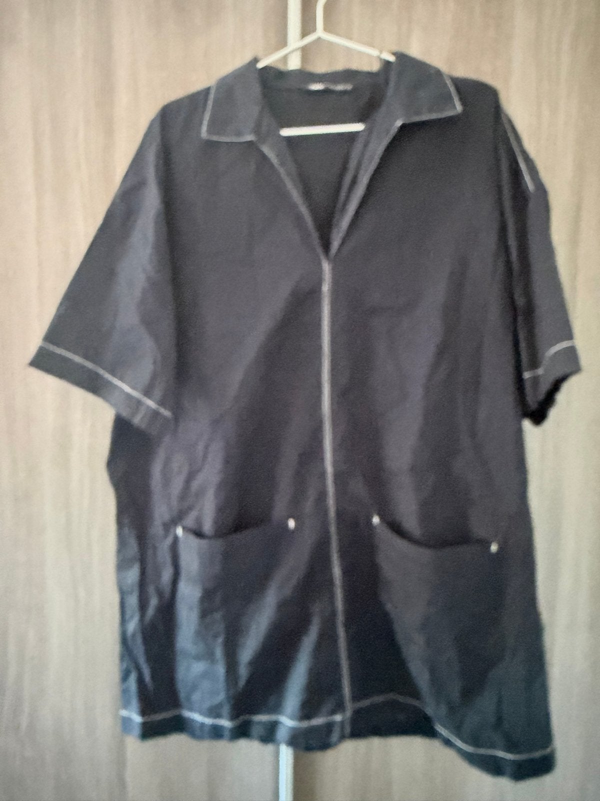 Donkere blauwe Zara tuniek/jurk, Kleding | Dames, Jurken, Zwart, Maat 46/48 (XL) of groter, Ophalen of Verzenden, Zo goed als nieuw