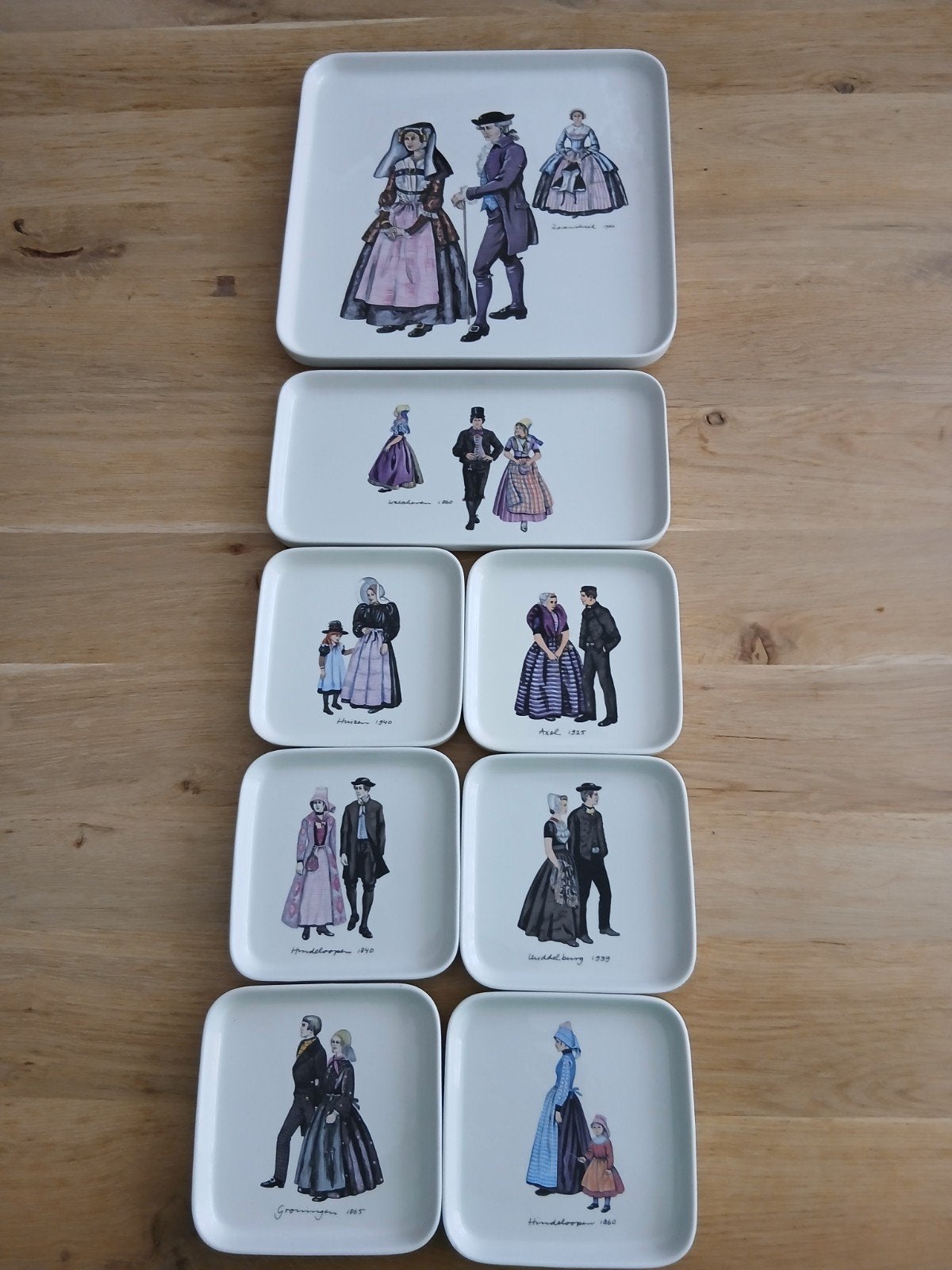 Villeroy & Boch Hollands Gebaksset, Ophalen, Zo goed als nieuw, Porselein, Overige stijlen
