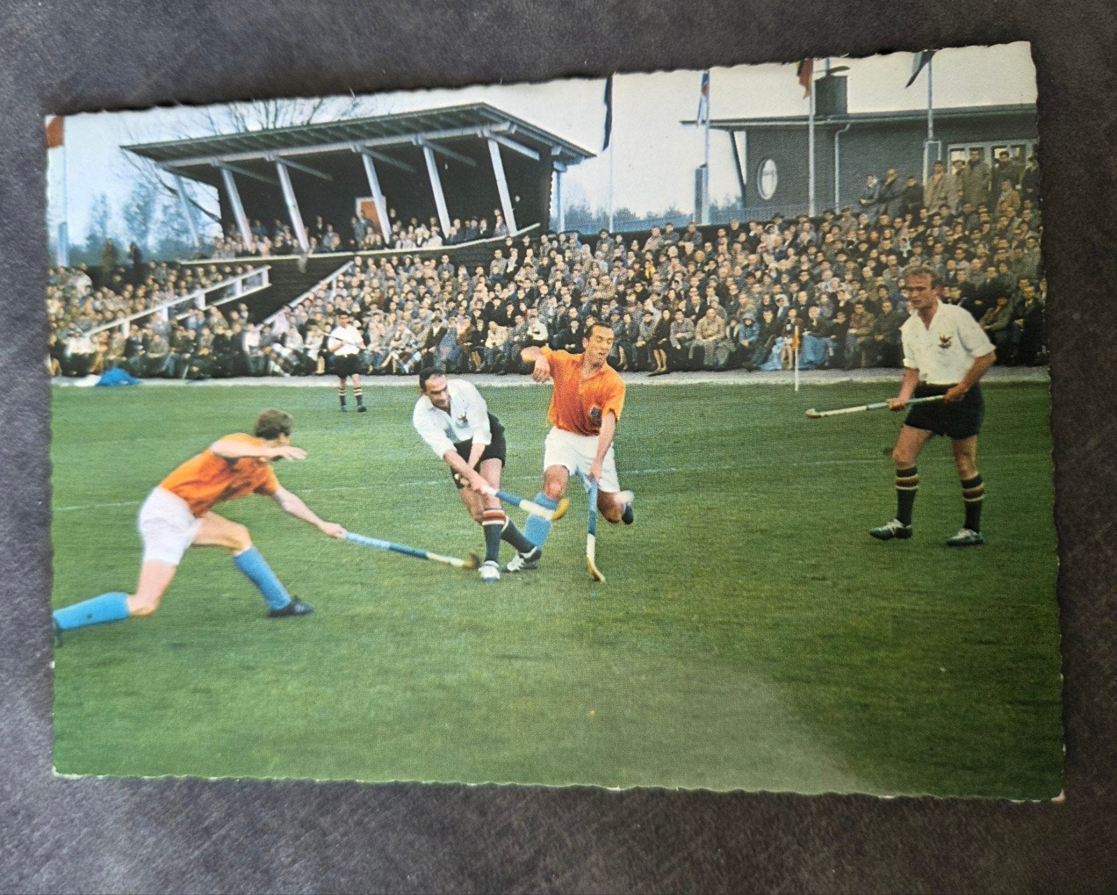 Hockey Ansichtkaart, Verzenden, 1940 tot 1960, Ongelopen, Sport en Spel