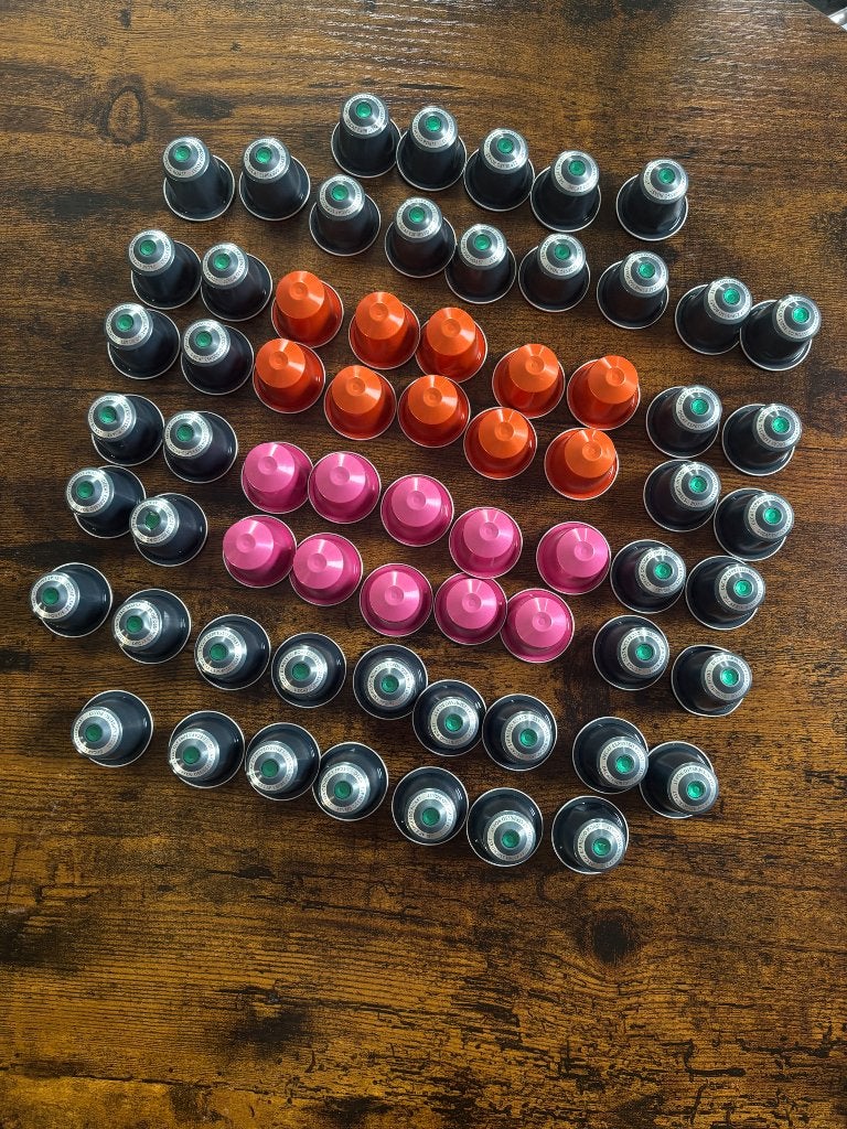 66 Koffiecups Nescafé en Starbucks, Ophalen, Koffiepads en cups, 10 kopjes of meer, Koffiemachine
