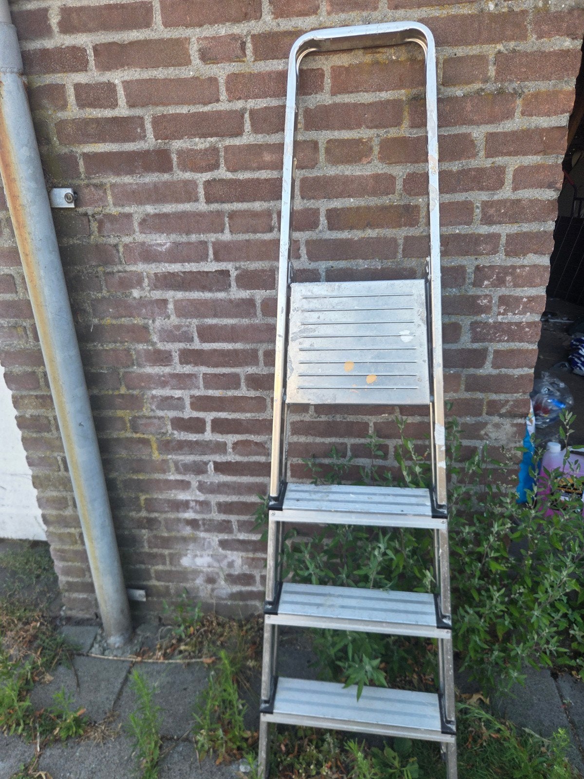 Altrex trap, Ophalen, Minder dan 2 meter
