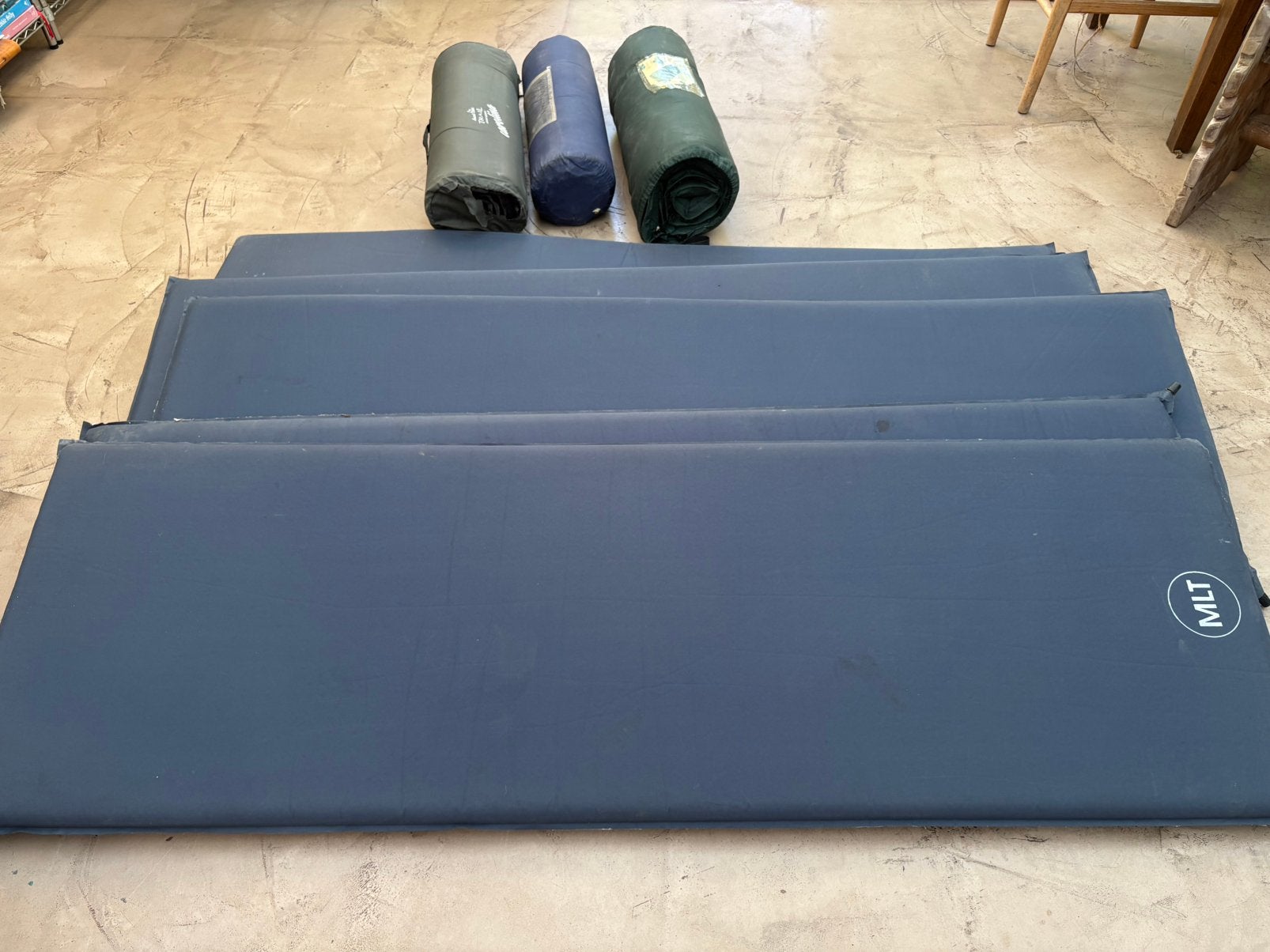 Zelfopblazend ligmat, Ophalen, Gebruikt, Minder dan 100 cm, Minder dan 25 cm