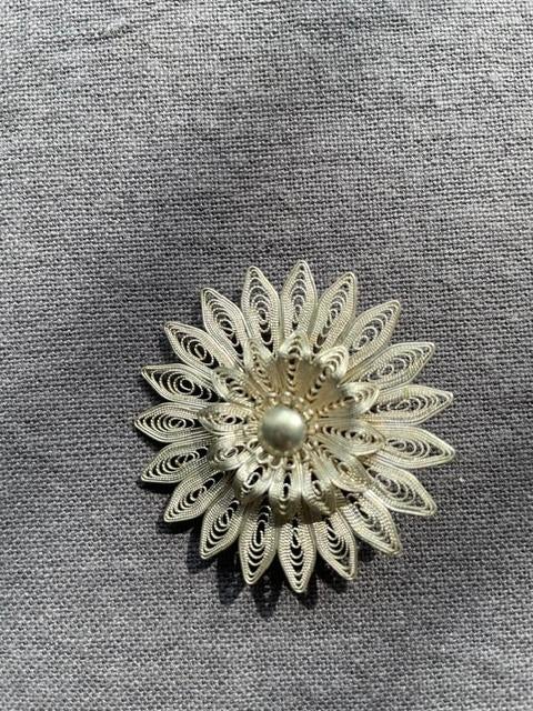 3 filigrain sierraden, Ophalen of Verzenden, Zo goed als nieuw, Zilver, Overige materialen