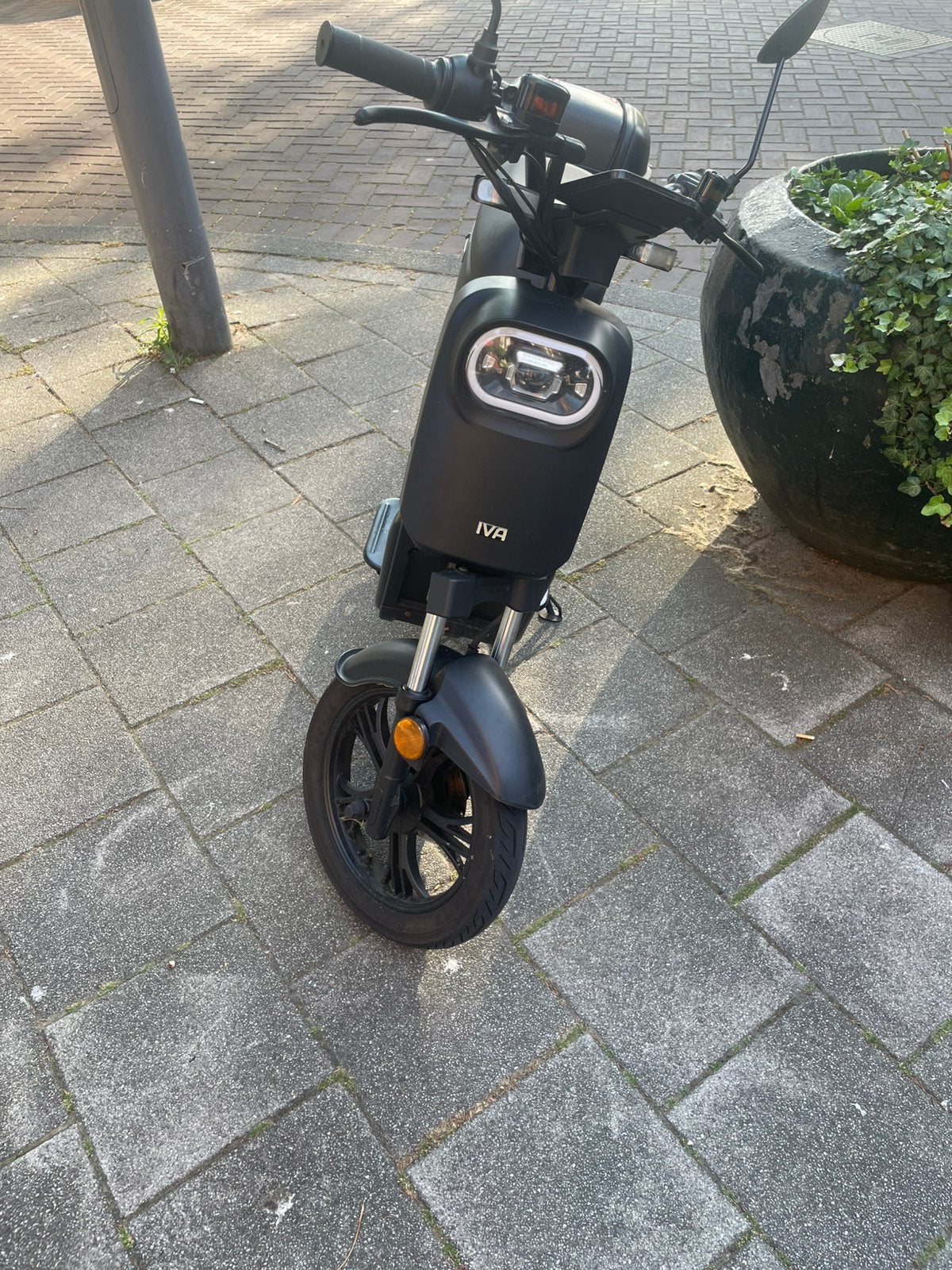 Iva ego s2 blauw kenteken, Ophalen, Zo goed als nieuw, Elektrisch, Overige merken