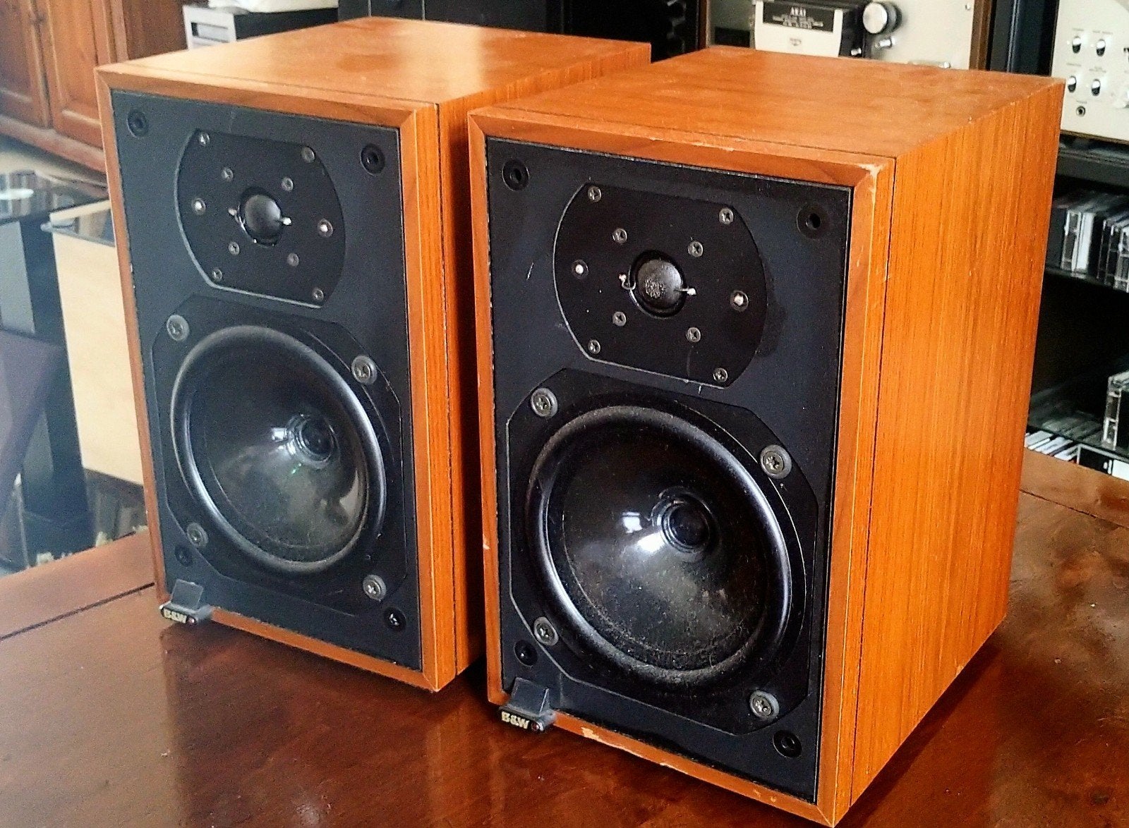 B&W DM 12 - Uitstekende technische conditie - plus stands, Audio, Tv en Foto, Luidsprekers, Ophalen, Bowers & Wilkins (B&W)