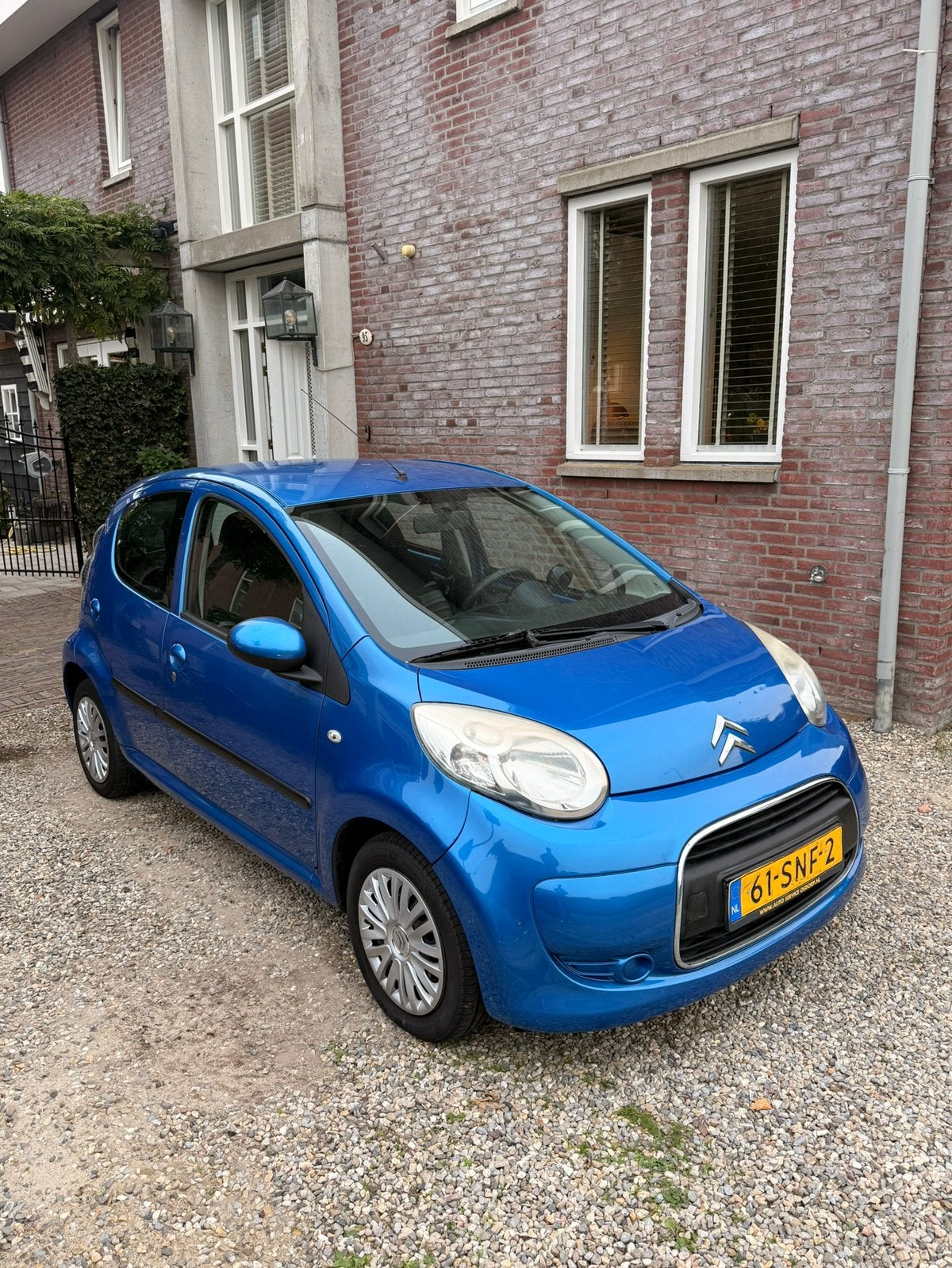 Citroën C1 1.0i 68PK 5D 2011 Blauw, Auto's, Voorwielaandrijving, Airbags, C1, 68 pk