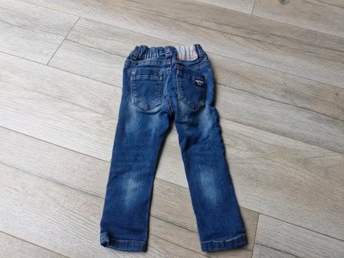 Nette blauwe spijkerbroek Maat 86 hh, Kinderen en Baby's, Broekje, Onbekend, Ophalen of Verzenden, Zo goed als nieuw