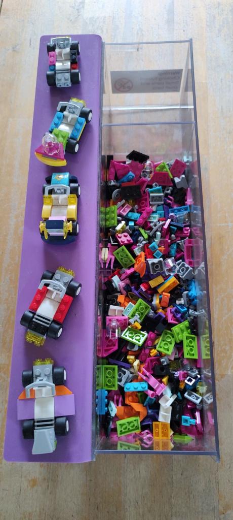 lego thema auto's: winkeldisplay. losse auto's en wasstraat, Ophalen of Verzenden, Gebruikt, Lego