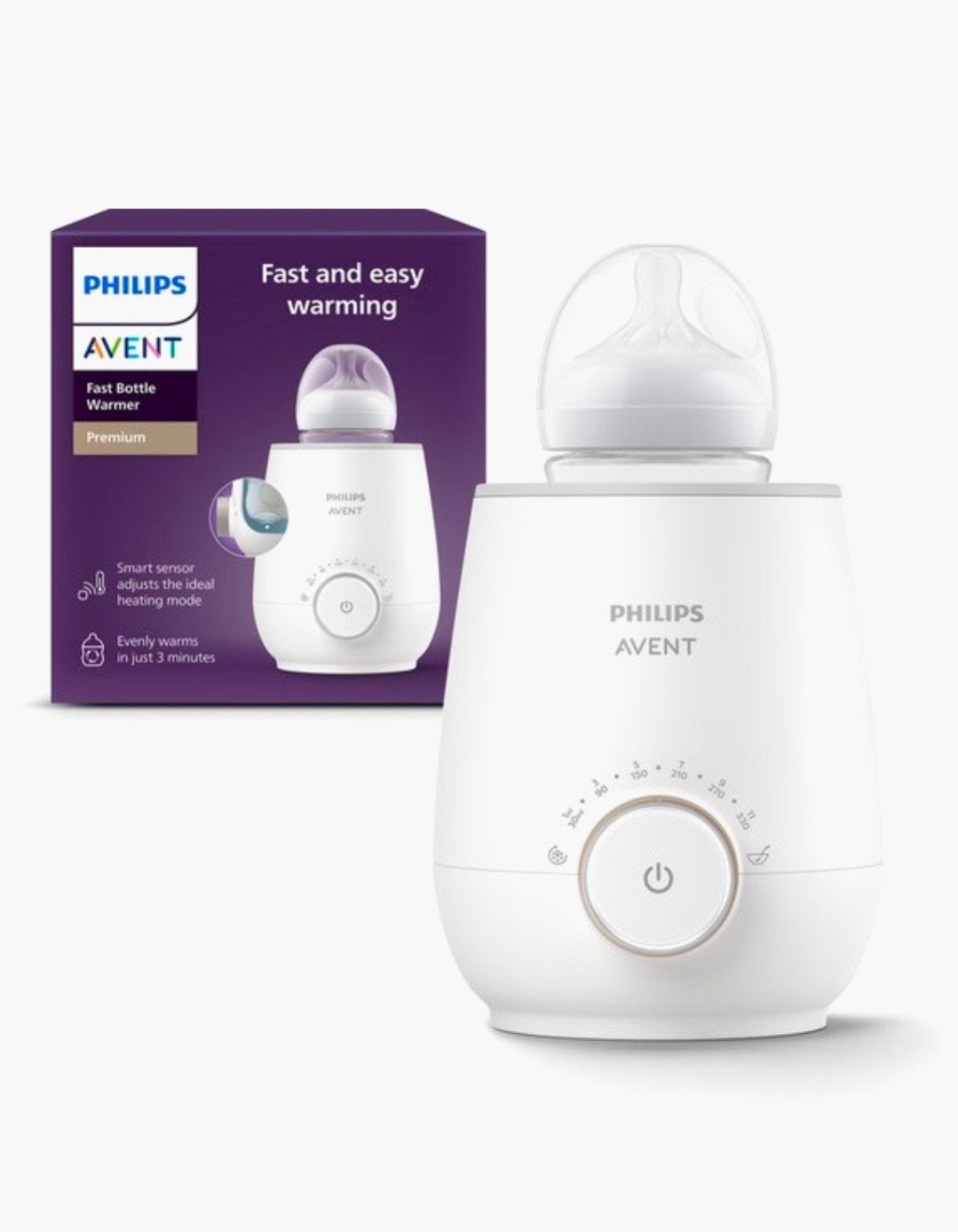 Philips Avent Flessenwarmer - Snel en Eenvoudig, Flessen- of potjesverwarmer, Verzenden, Nieuw, Philips Avent