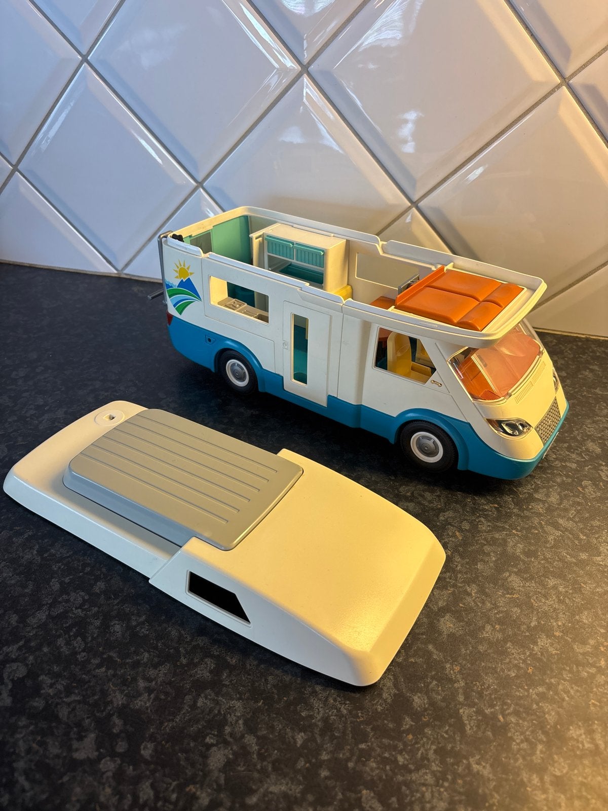 Playmobil Camper, Ophalen of Verzenden, Gebruikt, Overige typen