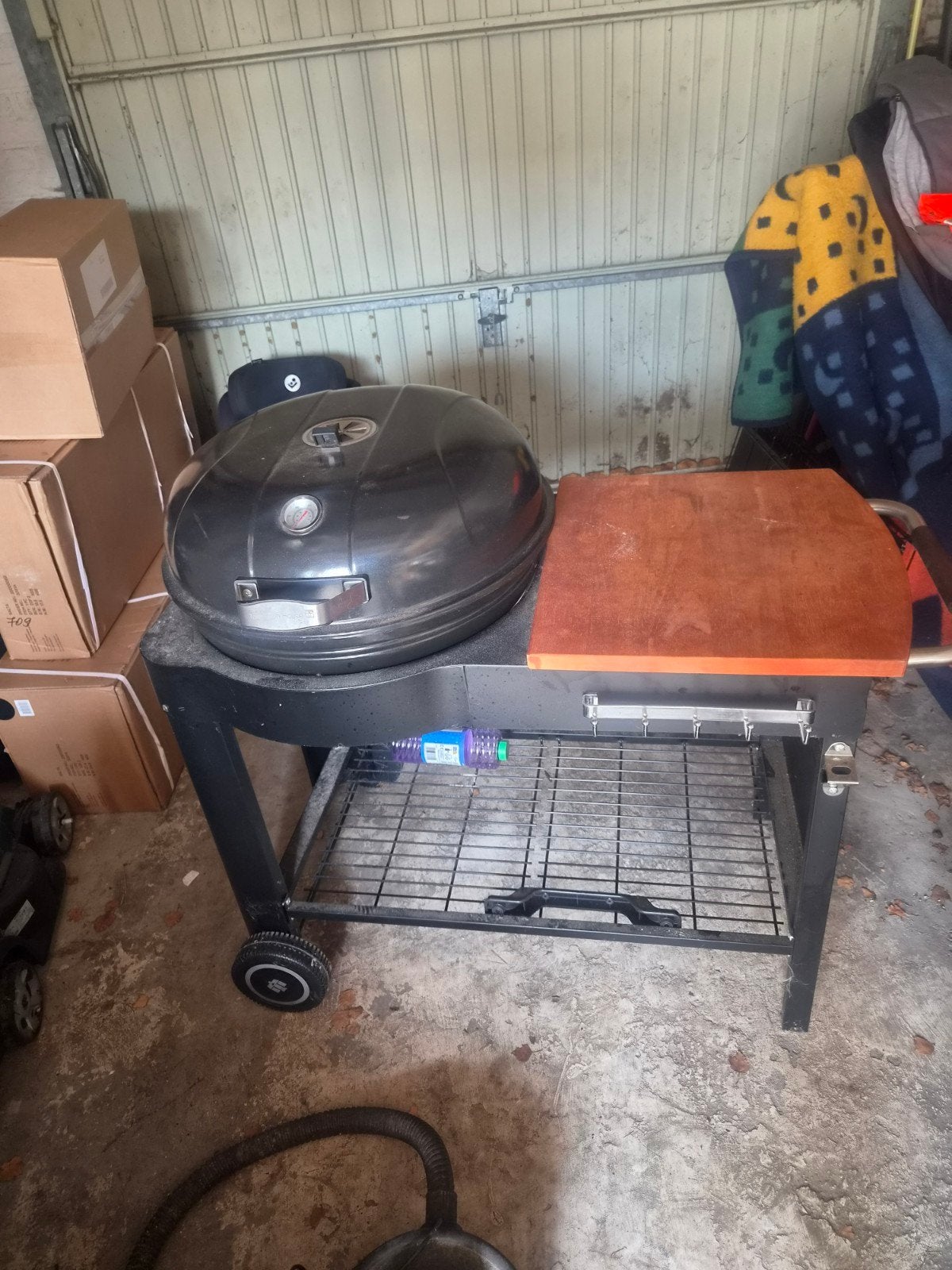 Barbeque, Ophalen