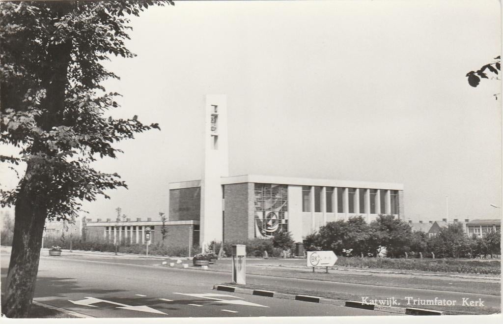 KATWIJK Triomfator Kerk, Verzenden, 1960 tot 1980, Gelopen, Zuid-Holland