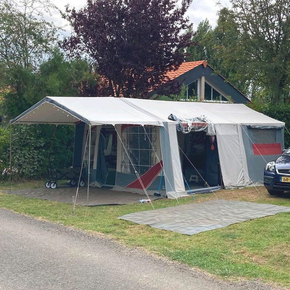 Ruime 4-8 Persoons Jamet Vouwwagen (Trigano chassis) t.e.a.b, Ophalen, Gebruikt, Meer dan 6