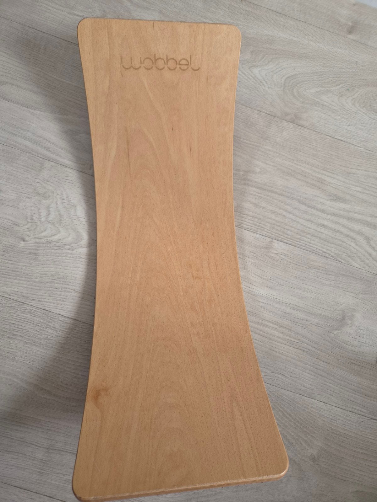Wobbel Board - Houten Balansbord voor Kinderen vilt, Ophalen, Zo goed als nieuw, Jongen of Meisje