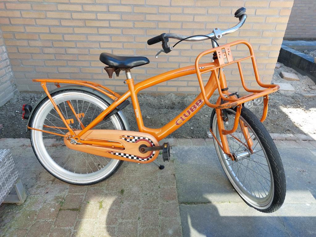 Stoere kinderfiets 22inch, Ophalen, Alpina Clubb, Gebruikt, Terugtraprem