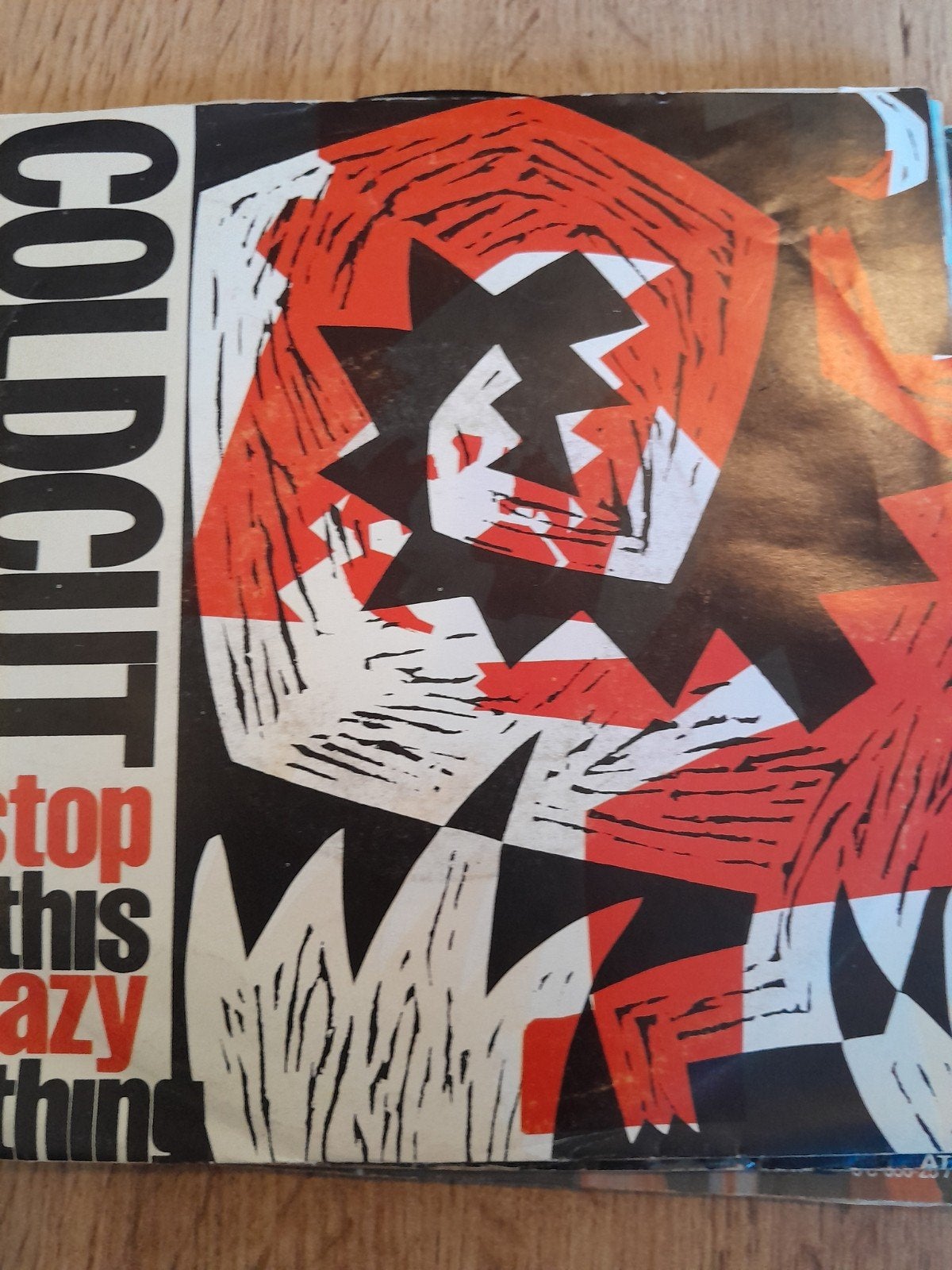coldcut 7 inch stop this crazy thing, Ophalen of Verzenden, Zo goed als nieuw, Pop