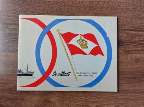 De Uitlaat: Zo begon 't in 1891 onder deze vlag (1966) KJCPL, Ophalen of Verzenden, Gebruikt, Boek of Tijdschrift