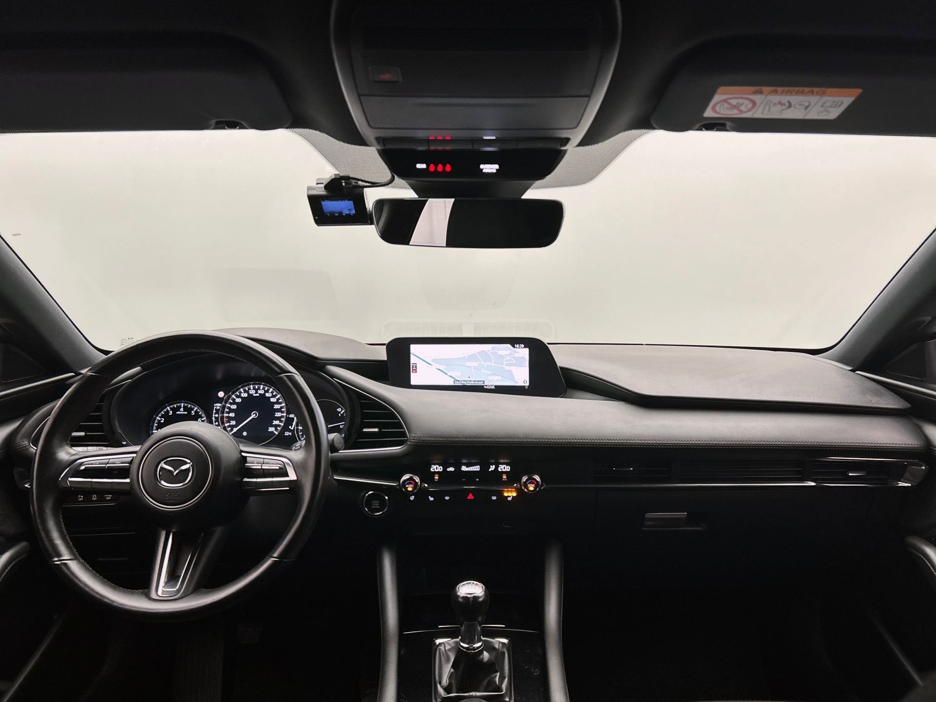 Mazda 3 2.0 e-SkyActiv-G M Hybrid 122 Comfort met Bose | Nav, Auto's, Voorwielaandrijving, 1998 cc, Stof, Gebruikt